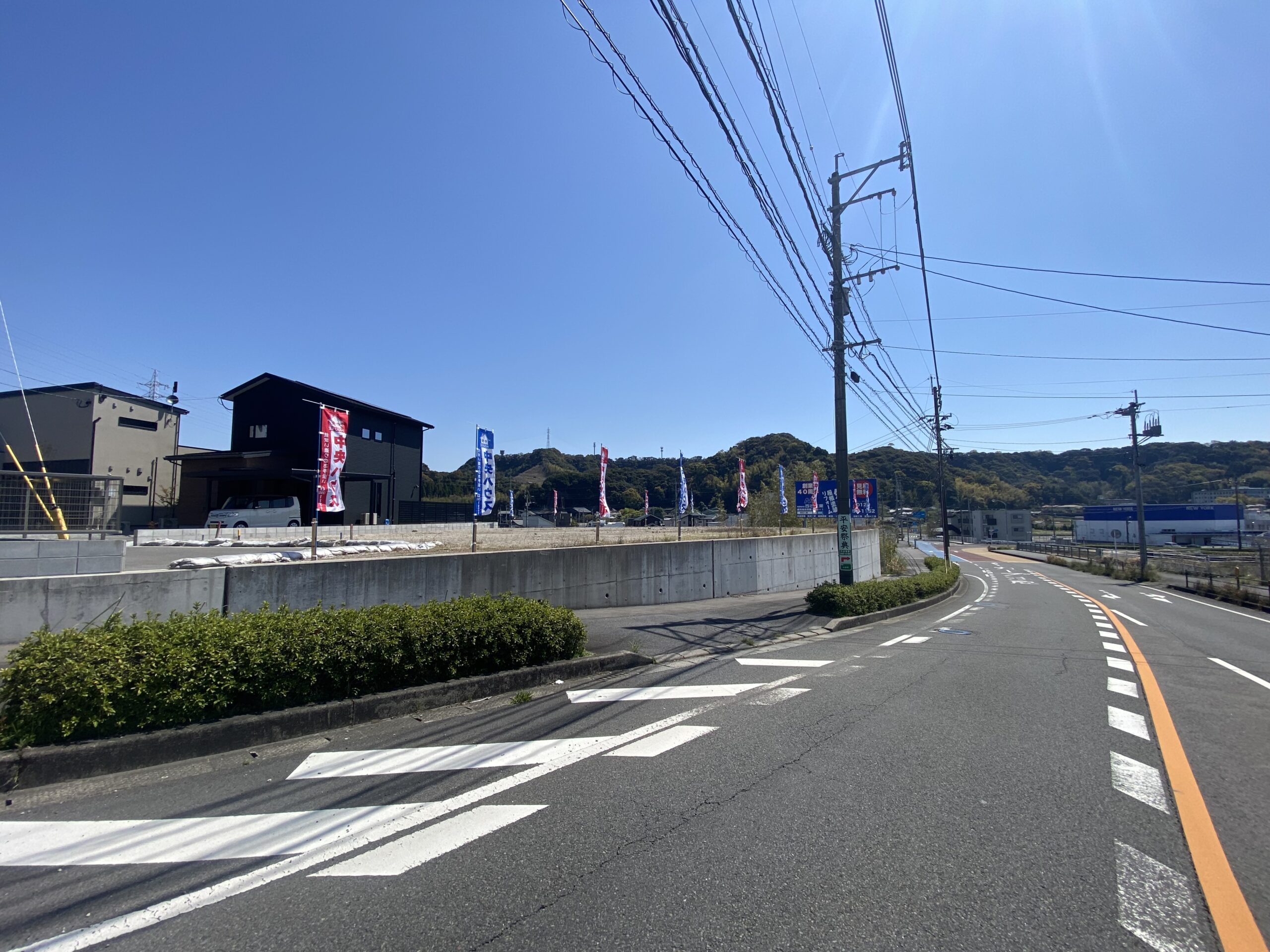 【予告広告】ミルキーマリー保育園まで１５０ｍ！陽当たり良好！開放感ある立地となっております♪前面道路幅員６ｍ！