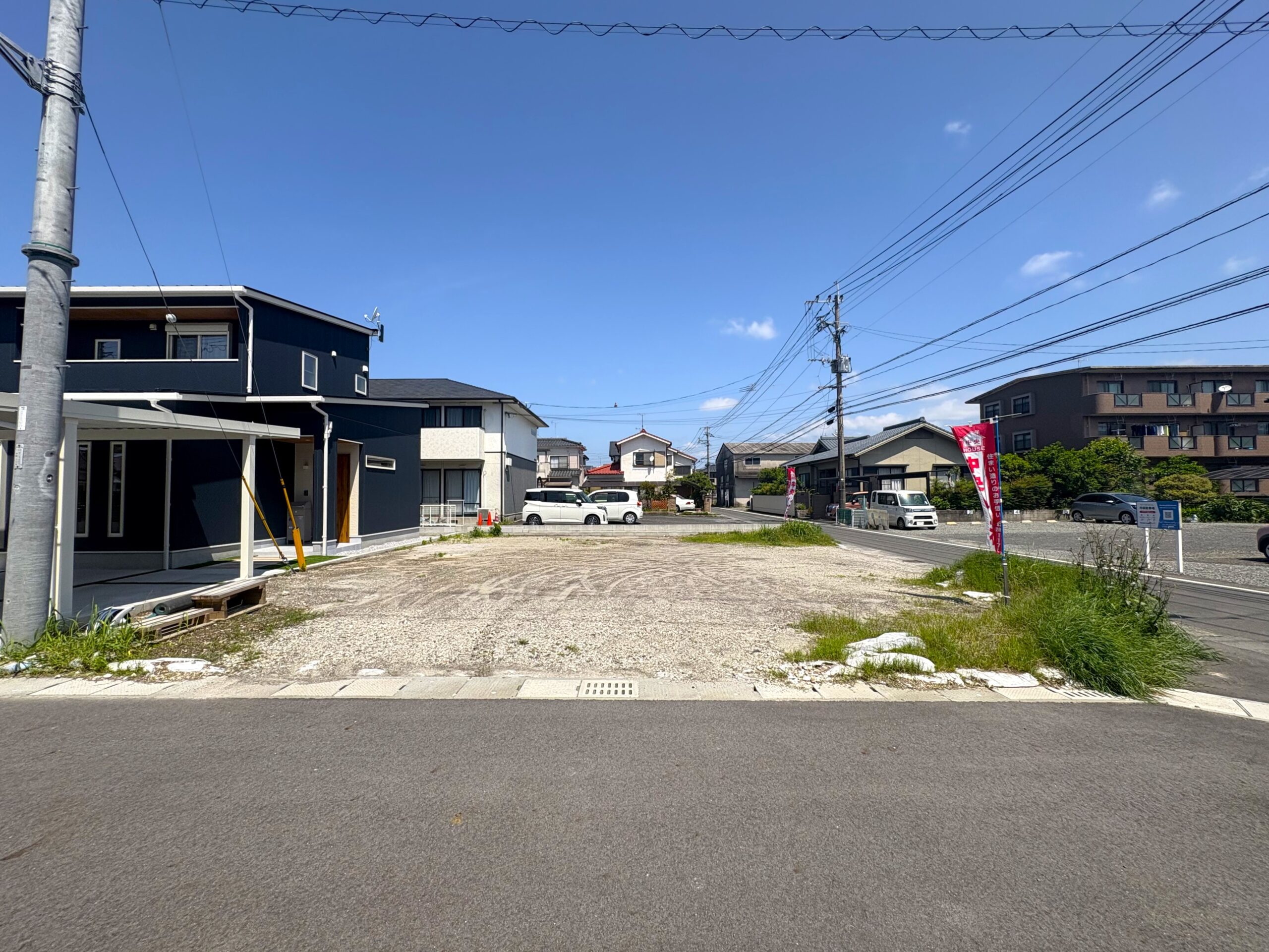 清和３丁目、ラスト１区画！陽だまりの東南角地で、理想の暮らしを独り占め♪清和小学校まで徒歩４分!