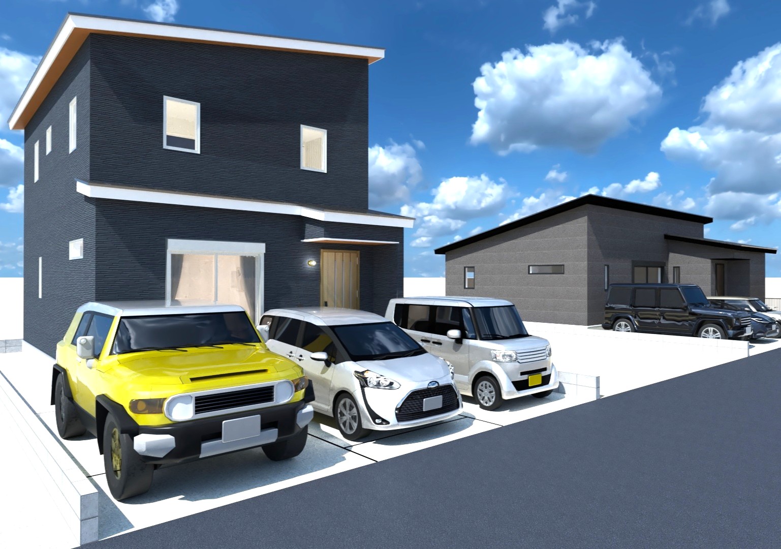 “ちょうどいい暮らし”始まります。 賢く、心地よく、家族を想う家事楽の住まい。家事ラク動線と大収納が叶える、ゆとりの毎日♪