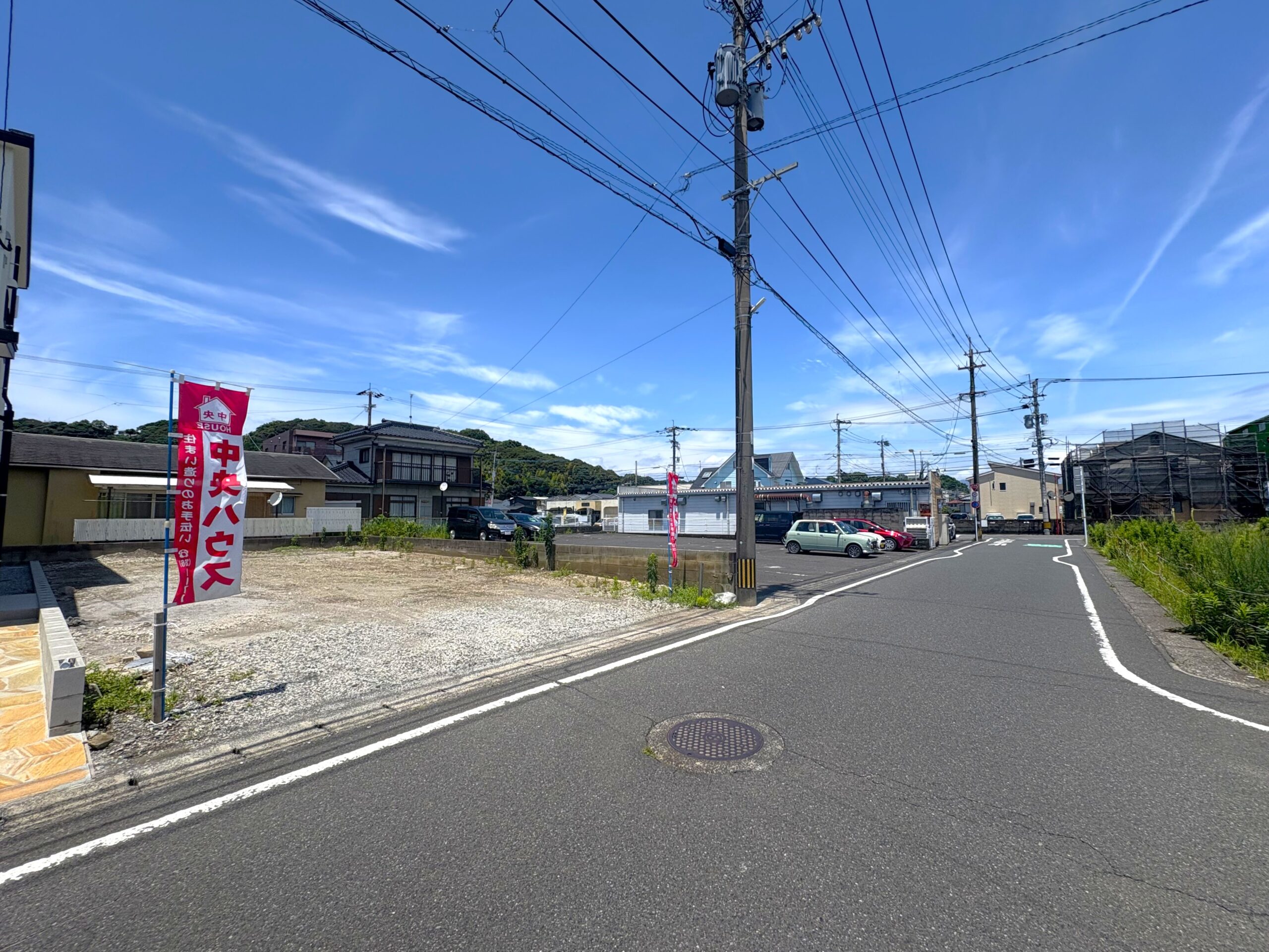 【東谷山５丁目】利便性と平坦な暮らしが両立する理想の住まいを。南向きで陽当たり良好。前面道路も６ｍとゆとりがあり、駐車や車の出し入れもスムーズ♪