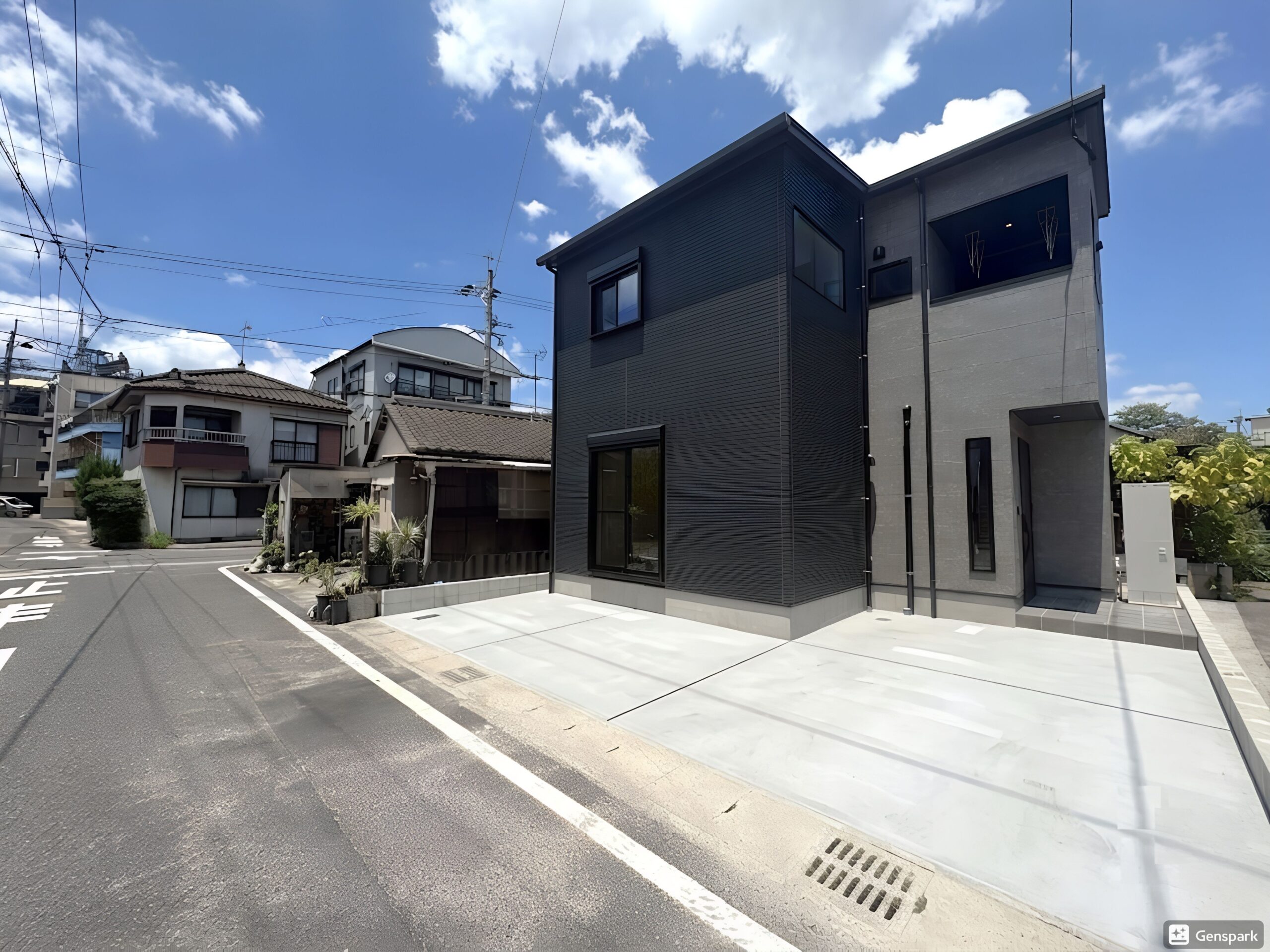「市電とＪＲを使いこなす。軽やかなフットワークが、家族の時間を豊かにする家。」南向きの明るいリビングは、家族の笑顔が集まる場所に。